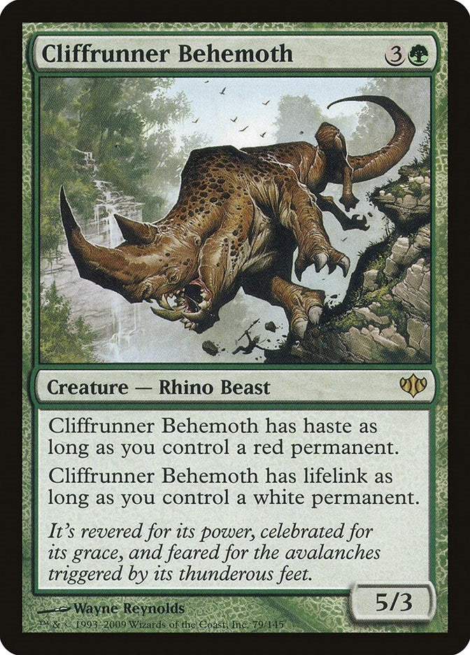 Image for Cliffrunner Behemoth (79) [Conflux] - Magic: The Gathering