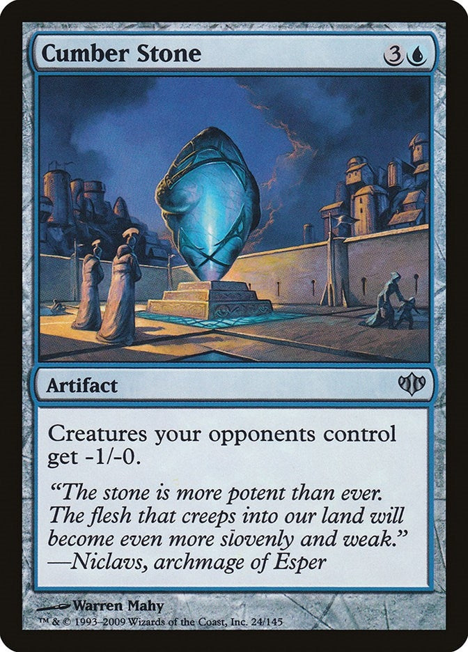Image for Cumber Stone (24) [Conflux] - Magic: The Gathering