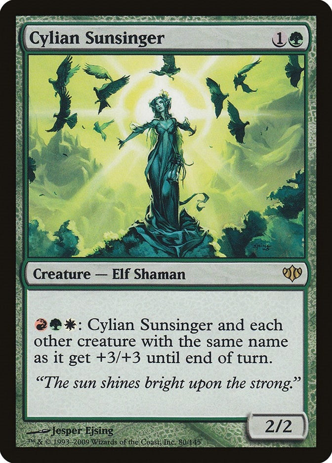 Image for Cylian Sunsinger (80) [Conflux] - Magic: The Gathering