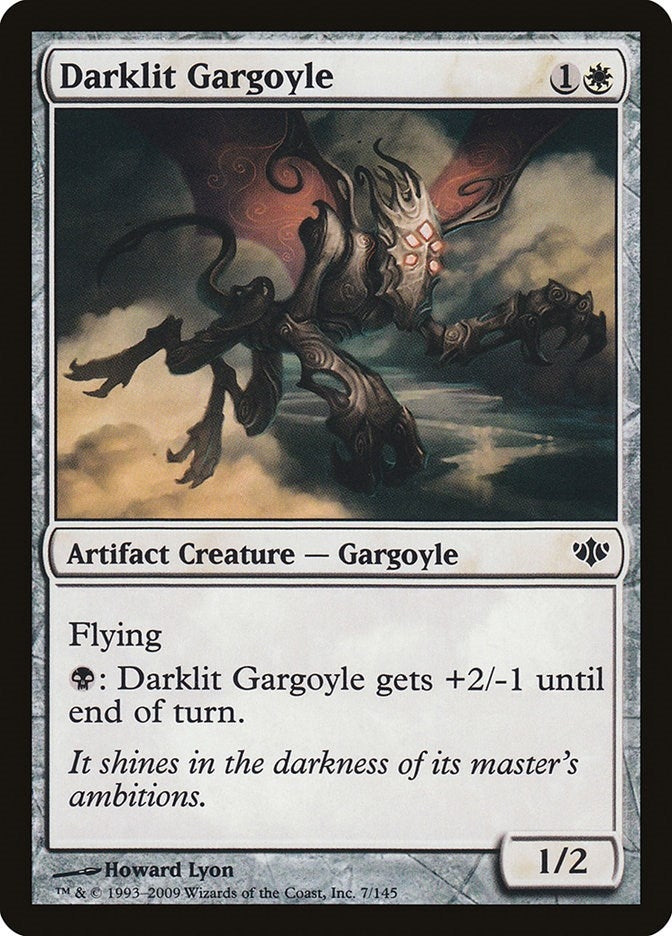 Image for Darklit Gargoyle (7) [Conflux] - Magic: The Gathering