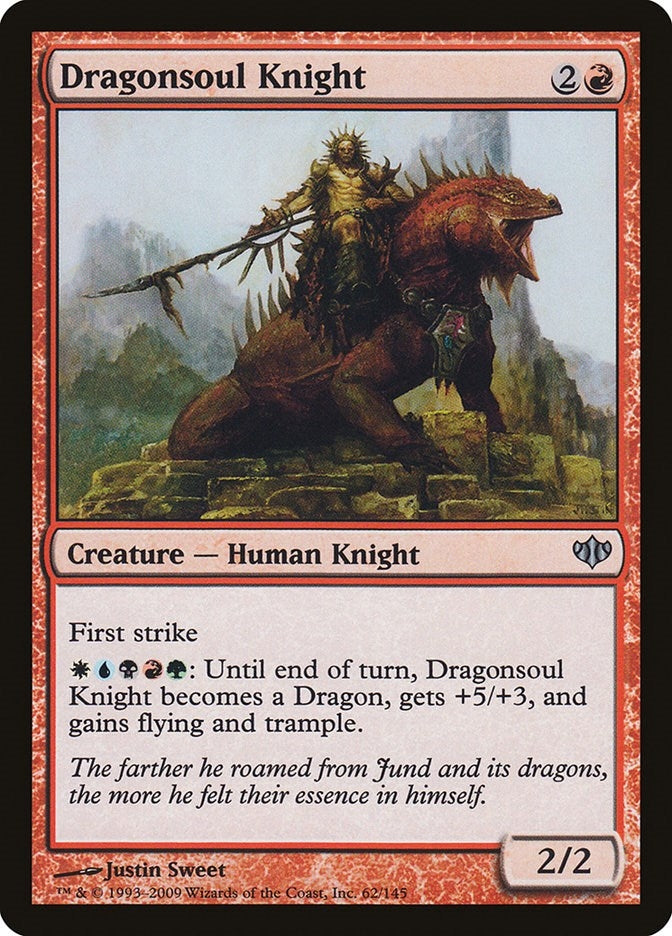 Image for Dragonsoul Knight (62) [Conflux] - Magic: The Gathering