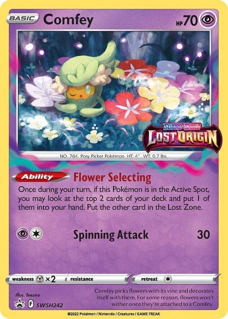 Image for Comfey - SWSH242 (Prerelease) (SWSH242) [SWSH: Sword & Shield Promo Cards] - Pokemon
