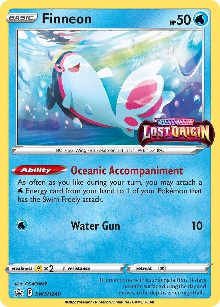 Image for Finneon - SWSH240 (Prerelease) (SWSH240) [SWSH: Sword & Shield Promo Cards] - Pokemon