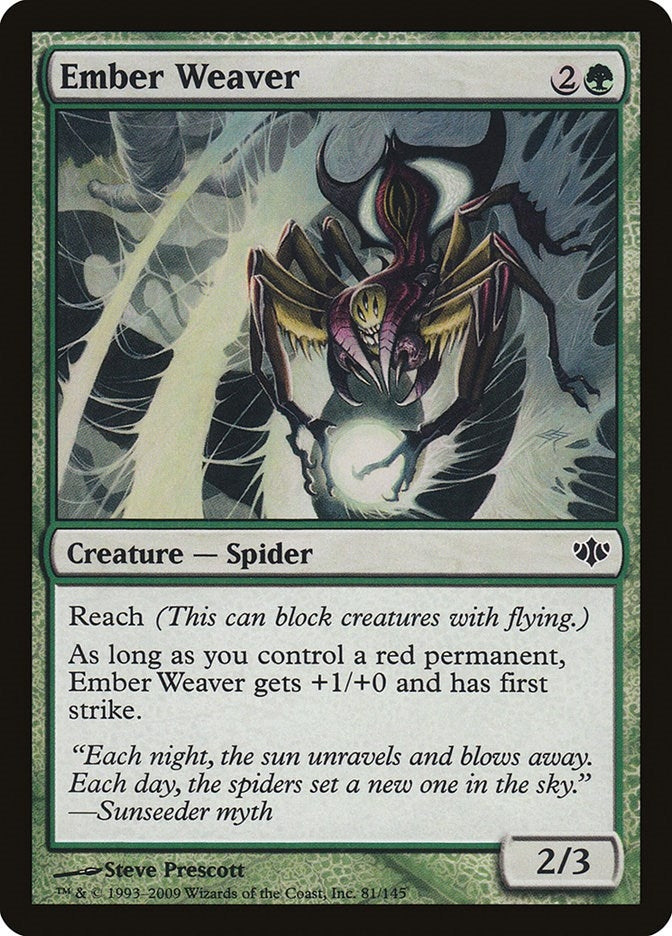 Image for Ember Weaver (81) [Conflux] - Magic: The Gathering