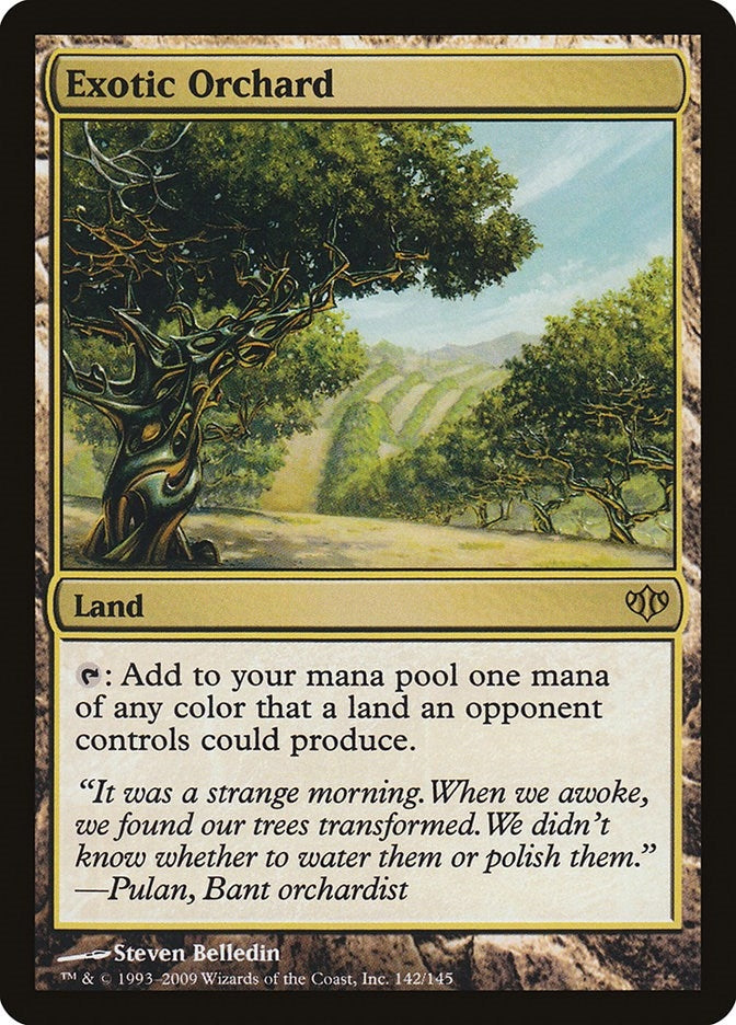 Image for Exotic Orchard (142) [Conflux] - Magic: The Gathering