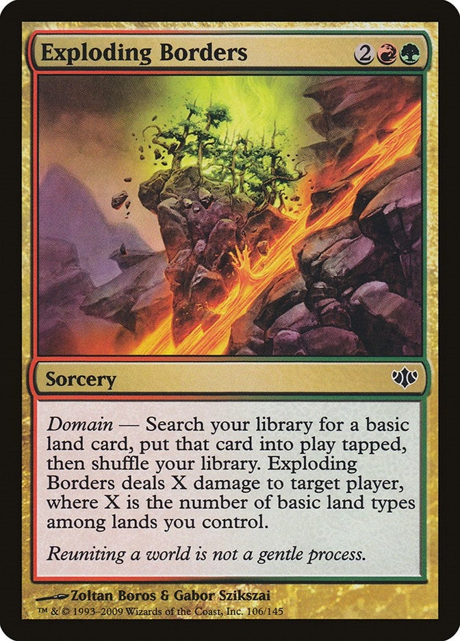 Image for Exploding Borders (106) [Conflux] - Magic: The Gathering