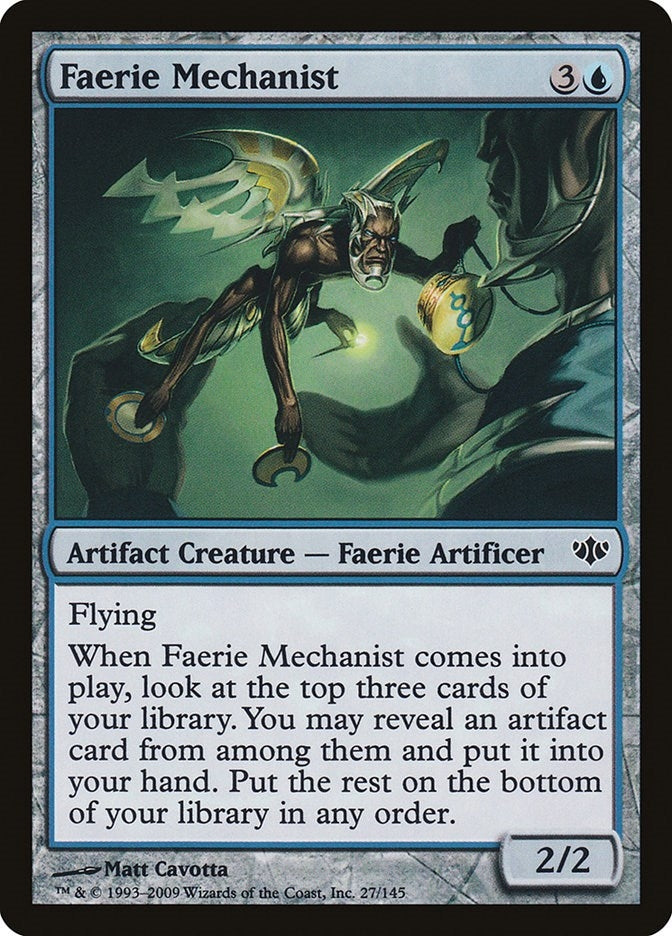 Image for Faerie Mechanist (27) [Conflux] - Magic: The Gathering