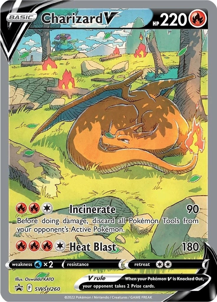 Charizard V - SWSH260 (SWSH260) [SWSH: Sword & Shield Promo Cards]