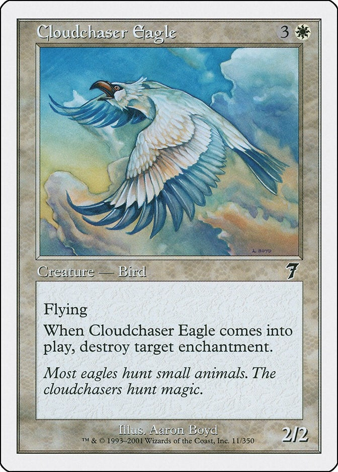Image for Cloudchaser Eagle (11) [7th Edition] - Magic: The Gathering