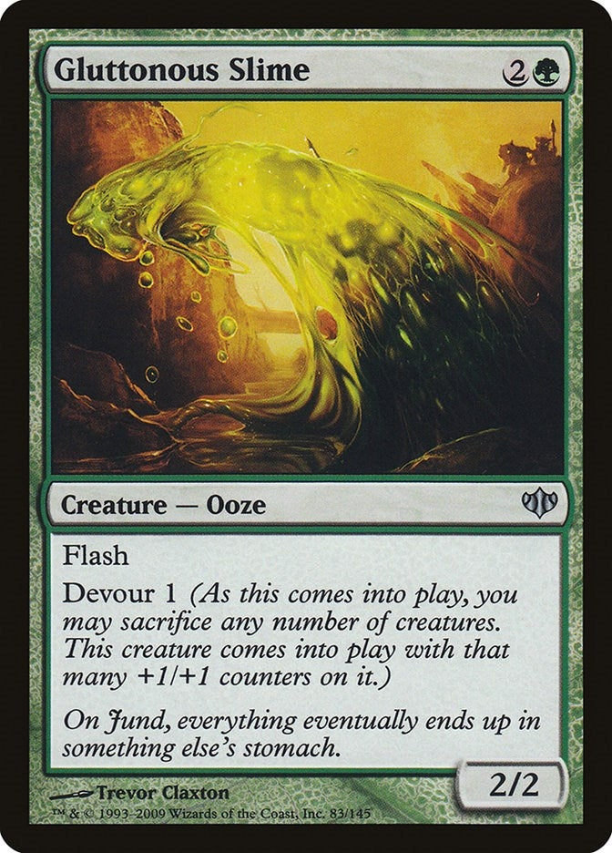 Image for Gluttonous Slime (83) [Conflux] - Magic: The Gathering