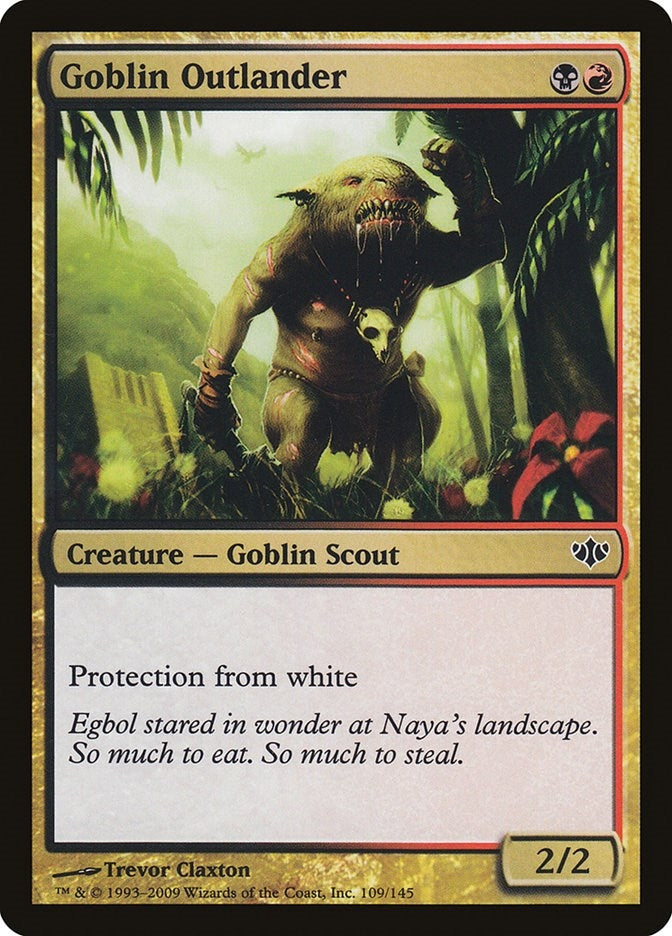 Image for Goblin Outlander (109) [Conflux] - Magic: The Gathering