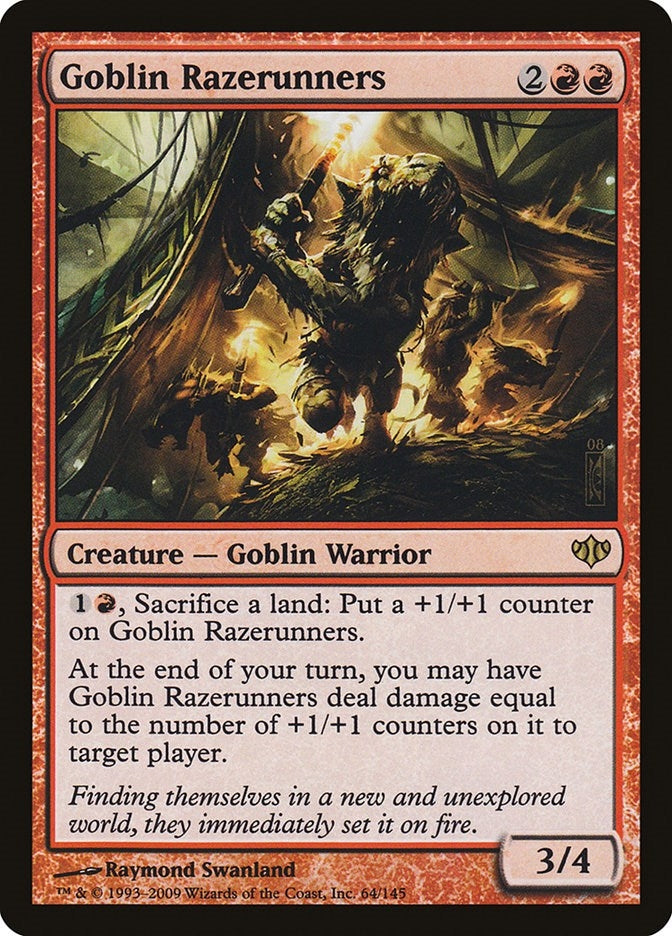 Image for Goblin Razerunners (64) [Conflux] - Magic: The Gathering