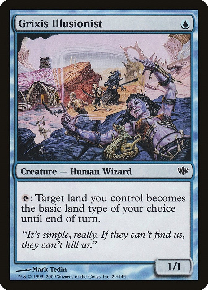 Image for Grixis Illusionist (29) [Conflux] - Magic: The Gathering