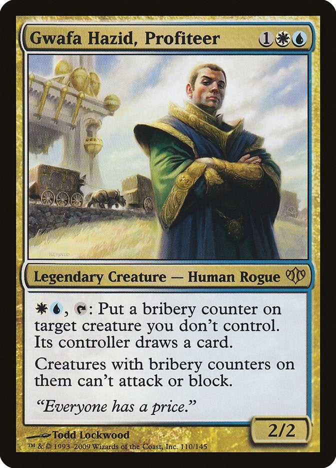 Image for Gwafa Hazid, Profiteer (110) [Conflux] - Magic: The Gathering