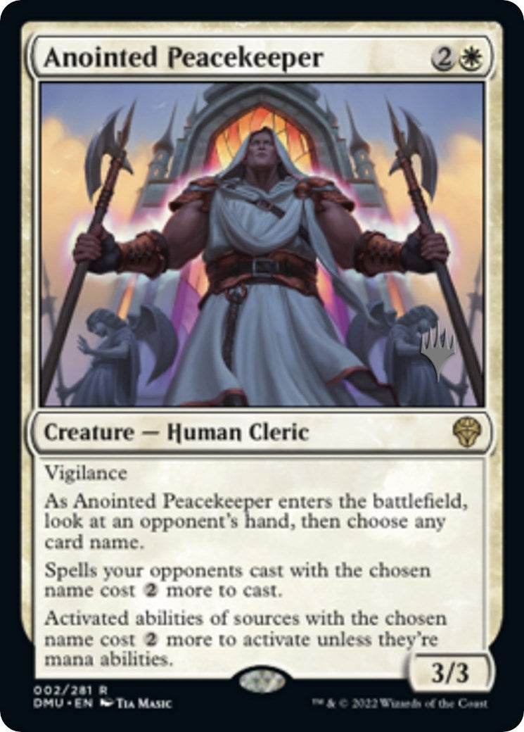 Image for Anointed Peacekeeper (2) [Dominaria United] - Magic: The Gathering