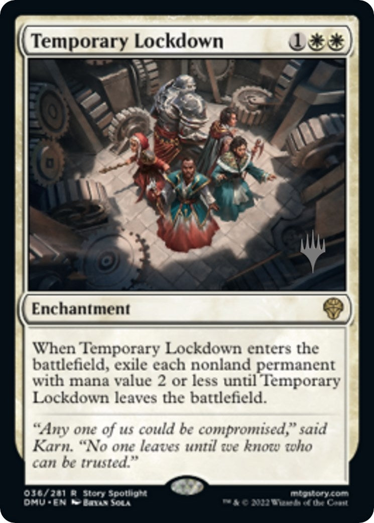 Image for Temporary Lockdown (36) [Dominaria United] - Magic: The Gathering