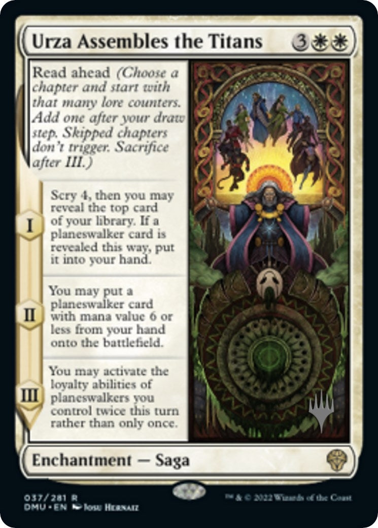Image for Urza Assembles the Titans (37) [Dominaria United] - Magic: The Gathering