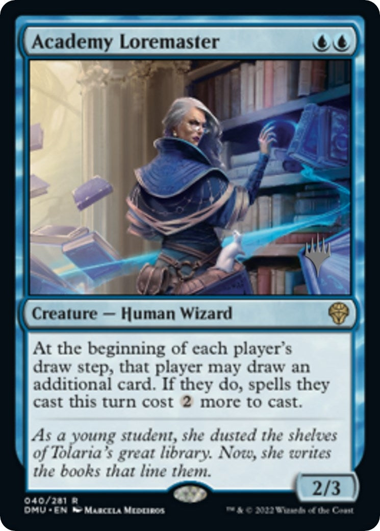 Image for Academy Loremaster (40) [Dominaria United] - Magic: The Gathering