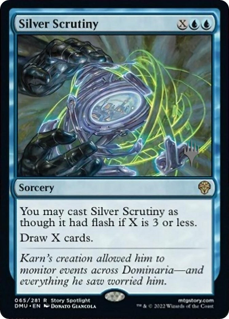 Image for Silver Scrutiny (65) [Dominaria United] - Magic: The Gathering