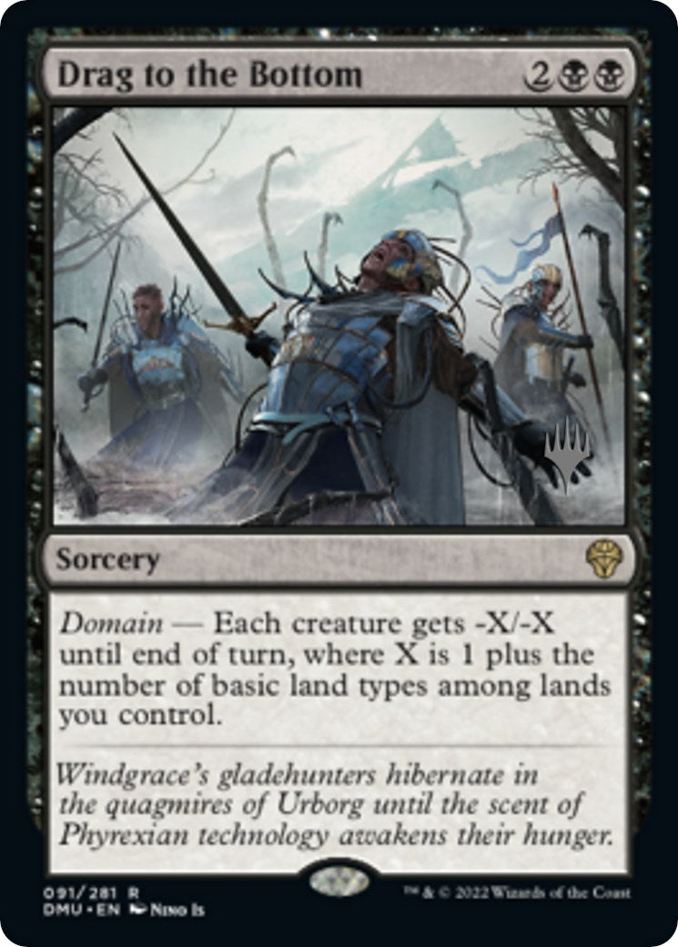 Image for Drag to the Bottom (91) [Dominaria United] - Magic: The Gathering