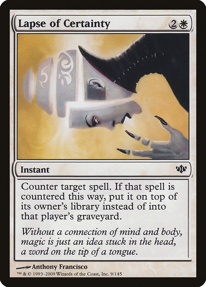 Image for Lapse of Certainty (9) [Conflux] - Magic: The Gathering