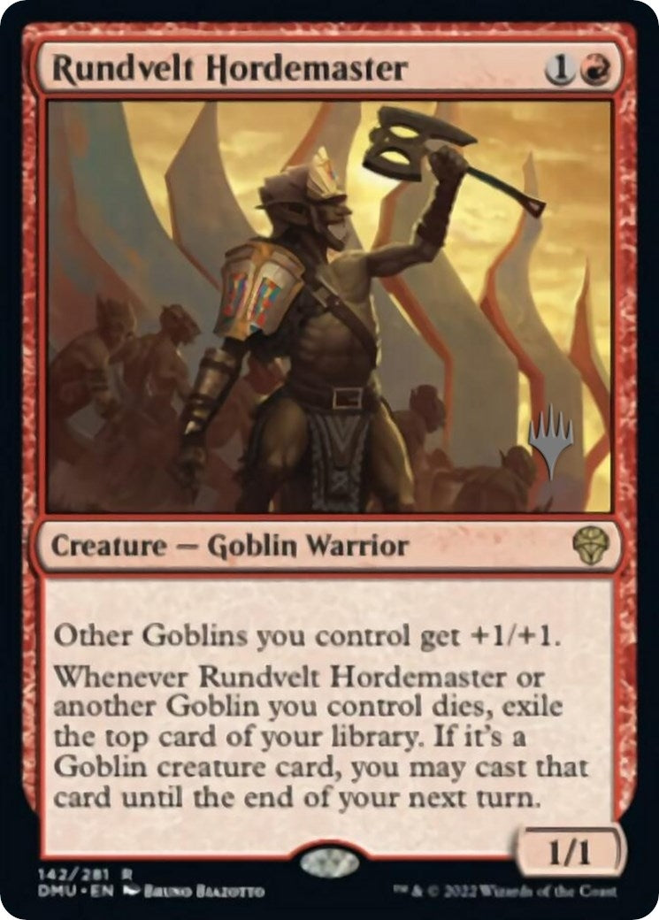 Image for Rundvelt Hordemaster (142) [Dominaria United] - Magic: The Gathering