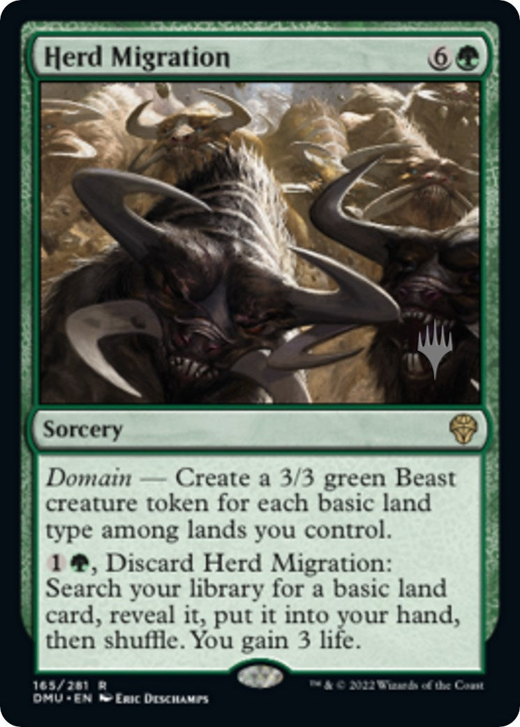 Image for Herd Migration (165) [Dominaria United] - Magic: The Gathering