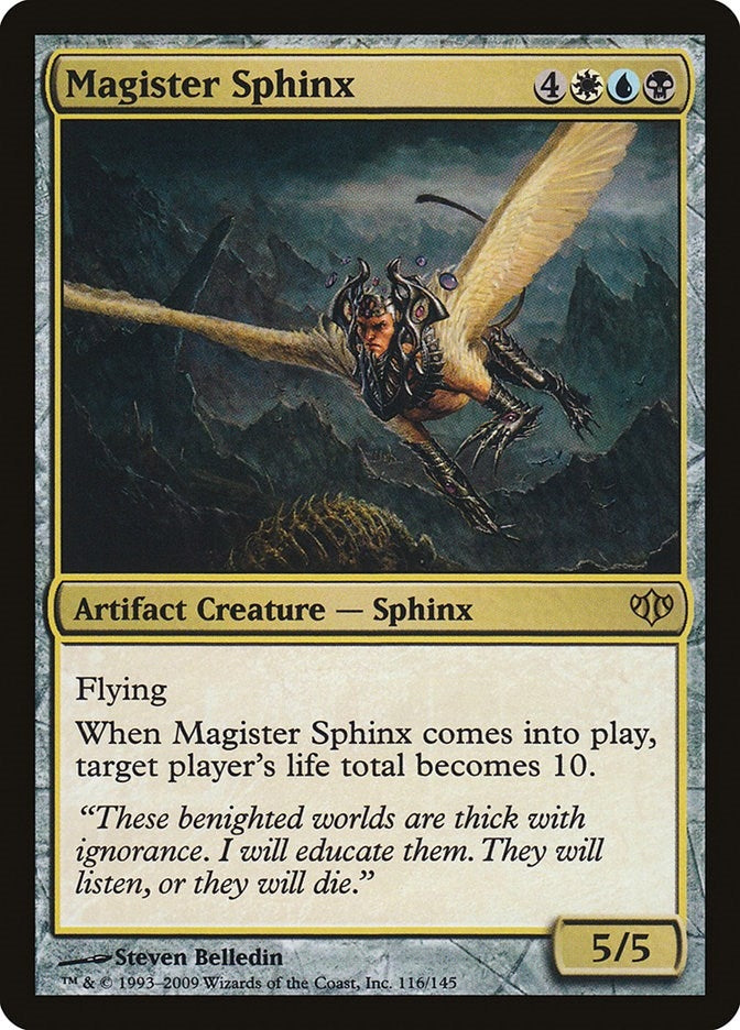 Image for Magister Sphinx (116) [Conflux] - Magic: The Gathering