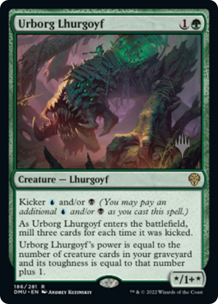 Image for Urborg Lhurgoyf (186) [Dominaria United] - Magic: The Gathering