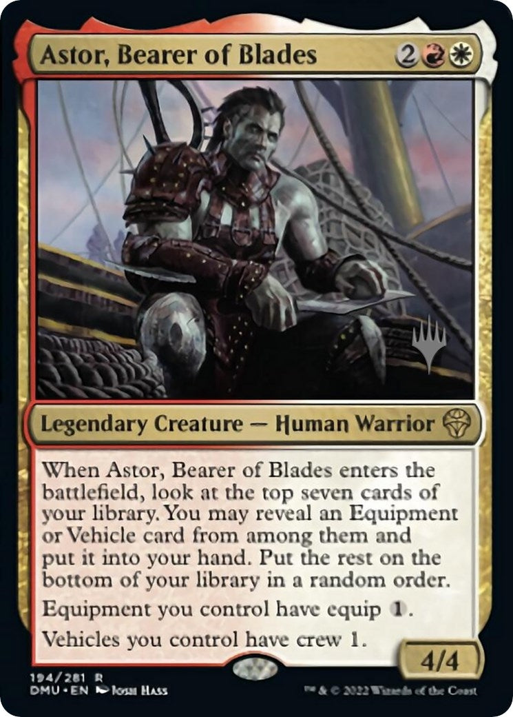 Image for Astor, Bearer of Blades (194) [Dominaria United] - Magic: The Gathering