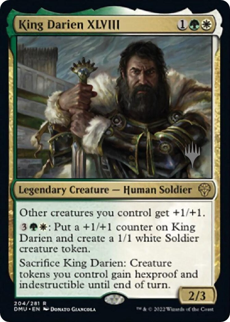Image for King Darien XLVIII (204) [Dominaria United] - Magic: The Gathering