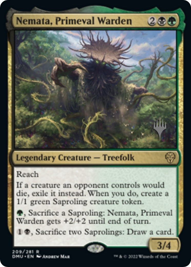 Image for Nemata, Primeval Warden (209) [Dominaria United] - Magic: The Gathering
