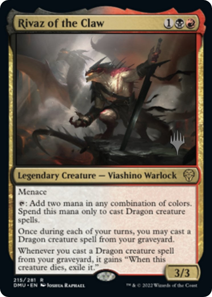 Image for Rivaz of the Claw (215) [Dominaria United] - Magic: The Gathering