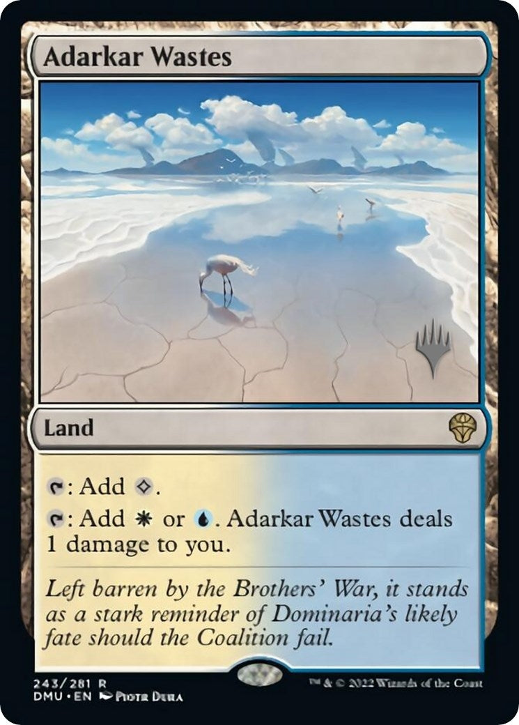 Image for Adarkar Wastes (243) [Dominaria United] - Magic: The Gathering
