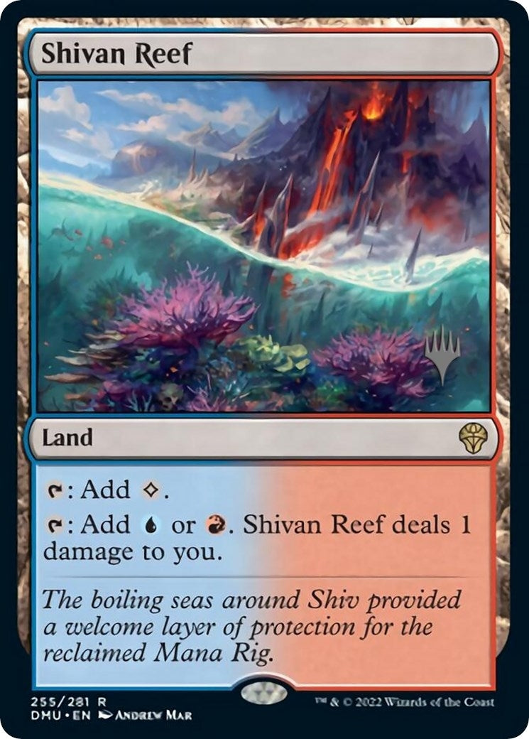 Image for Shivan Reef (255) [Dominaria United] - Magic: The Gathering