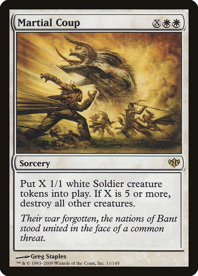 Image for Martial Coup (11) [Conflux] - Magic: The Gathering