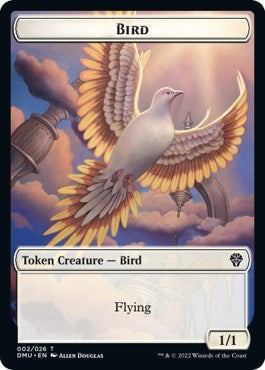 Image for Bird (002) // Merfolk Double-Sided Token (2 // 5) [Dominaria United] - Magic: The Gathering