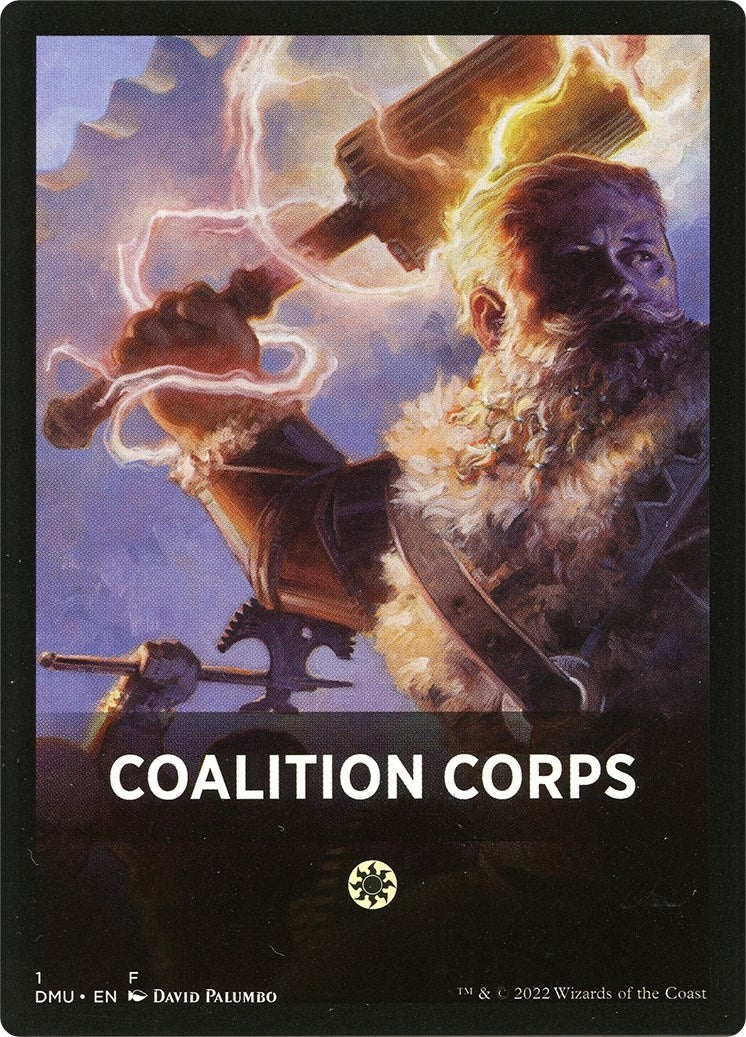 Image for Coalition Corps Theme Card (1) [Dominaria United] - Magic: The Gathering