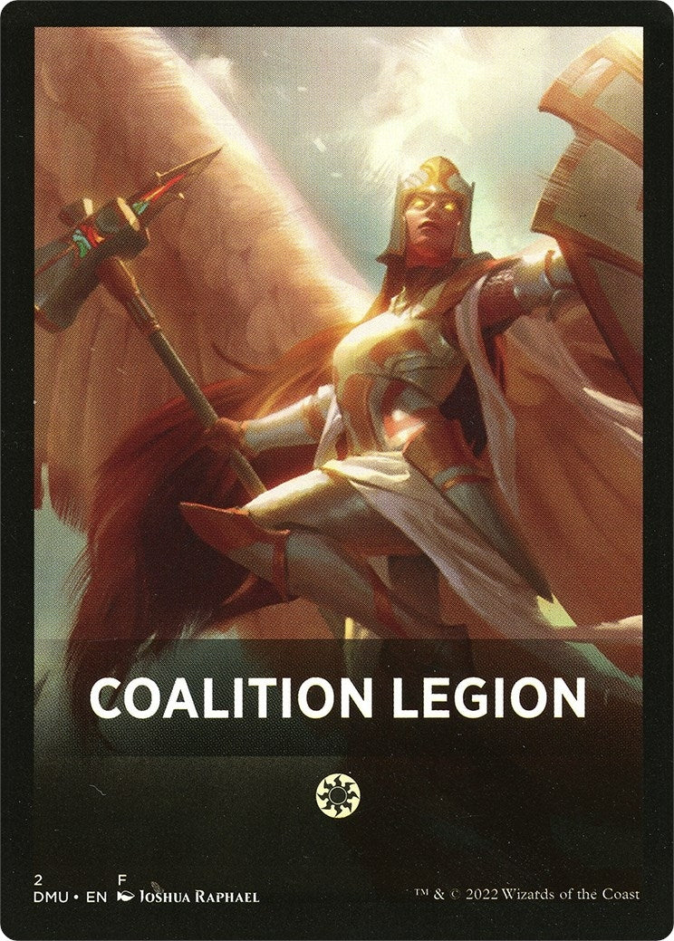 Image for Coalition Legion Theme Card (2) [Dominaria United] - Magic: The Gathering