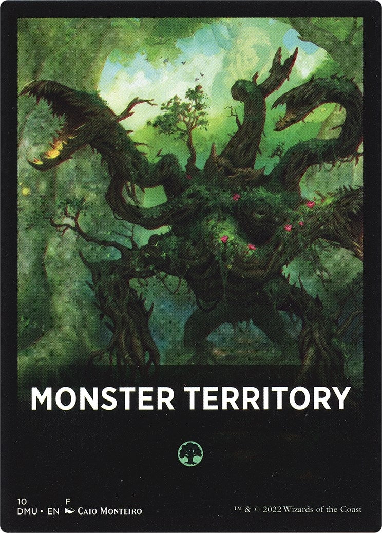 Image for Monster Territory Theme Card (10) [Dominaria United] - Magic: The Gathering