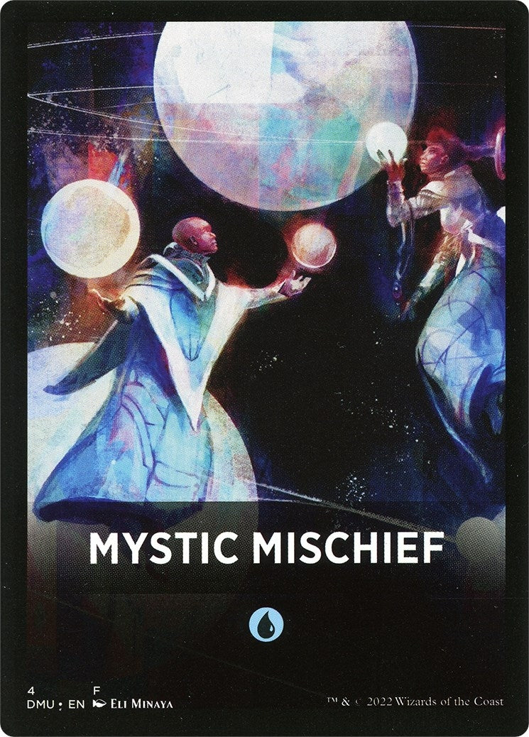 Image for Mystic Mischief Theme Card (4) [Dominaria United] - Magic: The Gathering