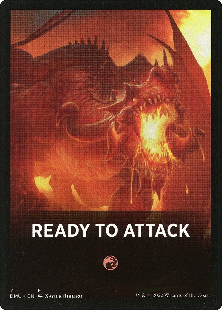 Image for Ready to Attack Theme Card (7) [Dominaria United] - Magic: The Gathering