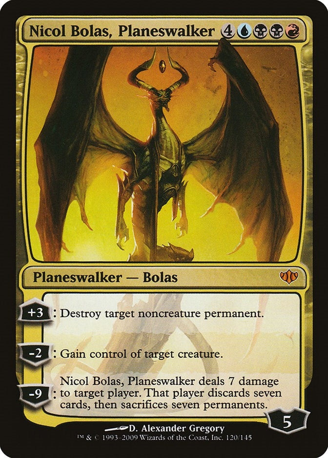 Image for Nicol Bolas, Planeswalker (120) [Conflux] - Magic: The Gathering