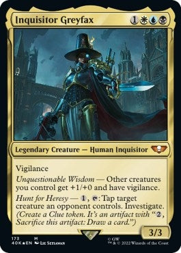 Image for Inquisitor Greyfax (173) [Universes Beyond: Warhammer 40,000] - Magic: The Gathering