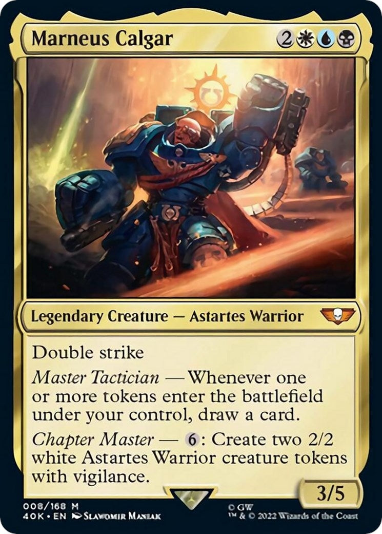Image for Marneus Calgar (Surge Foil) (8) [Universes Beyond: Warhammer 40,000] - Magic: The Gathering