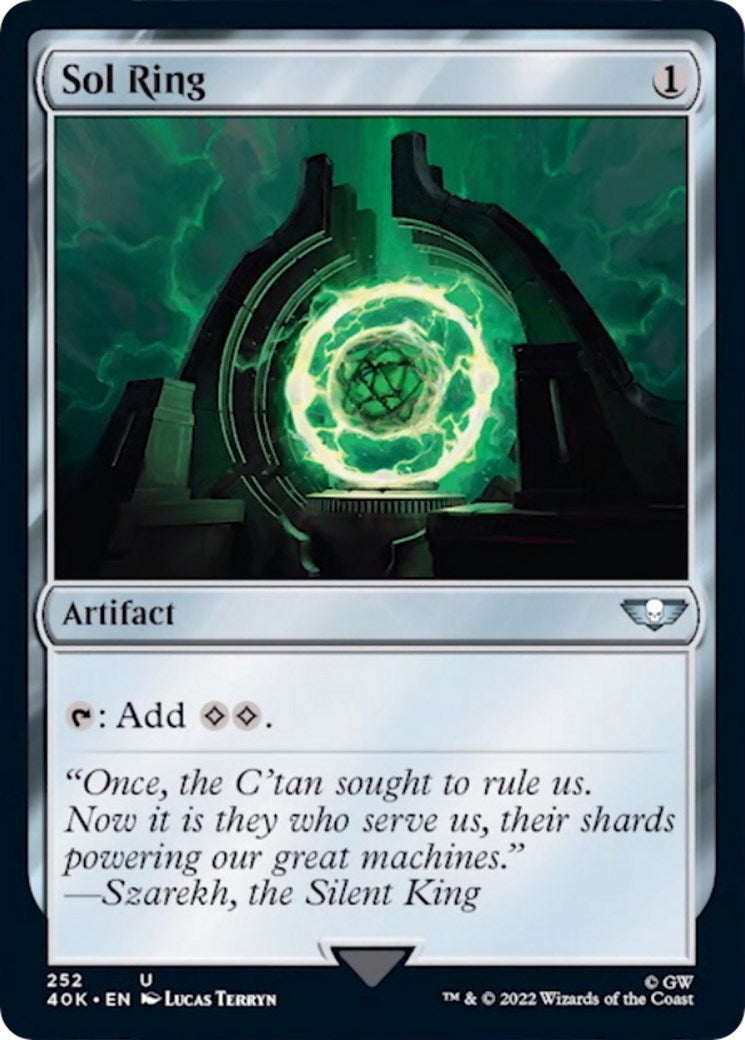 Image for Sol Ring (252) (252) [Universes Beyond: Warhammer 40,000] - Magic: The Gathering