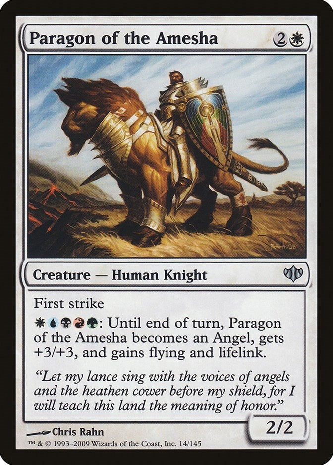 Image for Paragon of the Amesha (14) [Conflux] - Magic: The Gathering