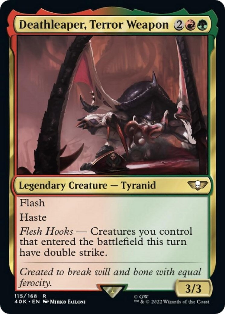 Image for Deathleaper, Terror Weapon (115) [Universes Beyond: Warhammer 40,000] - Magic: The Gathering