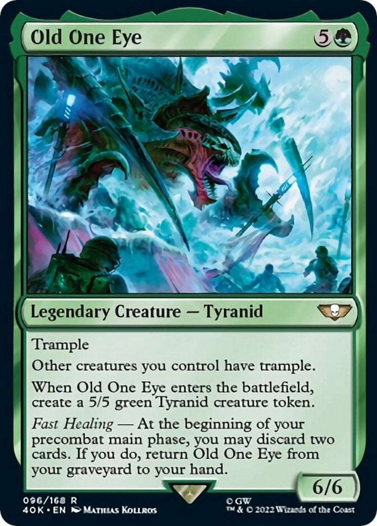 Image for Old One Eye (96) [Universes Beyond: Warhammer 40,000] - Magic: The Gathering