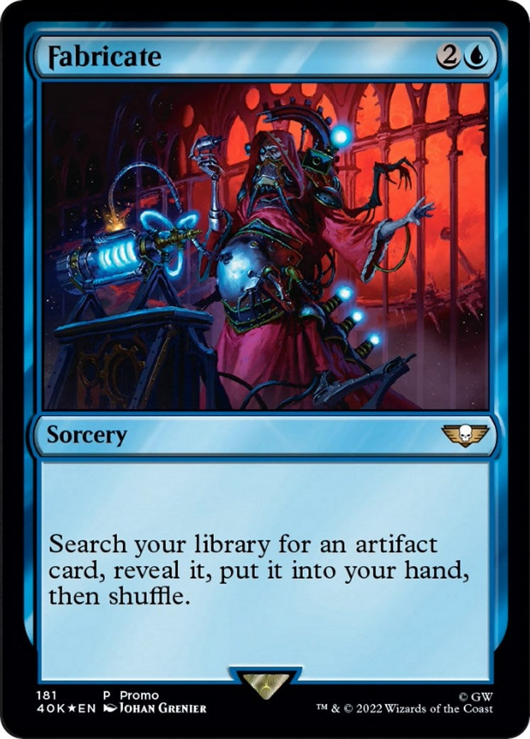 Image for Fabricate (181) [Launch Party & Release Event Promos] - Magic: The Gathering